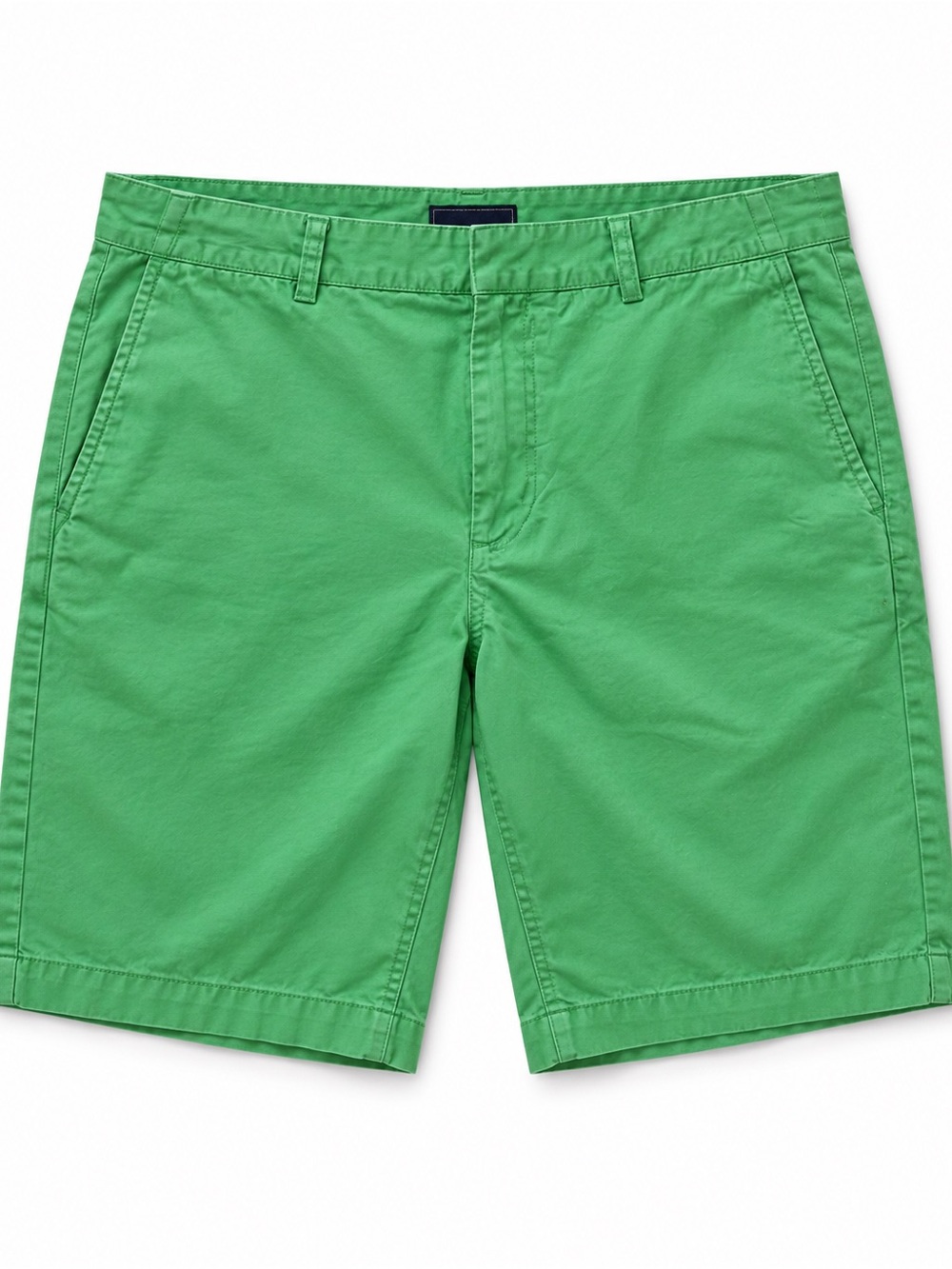 Vineyard Vines Bright Green Flat-Front Men's Shorts